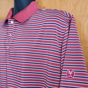 Peter Millar Summer Comfort 1908 The Country Club of Virginia Logo Strip…